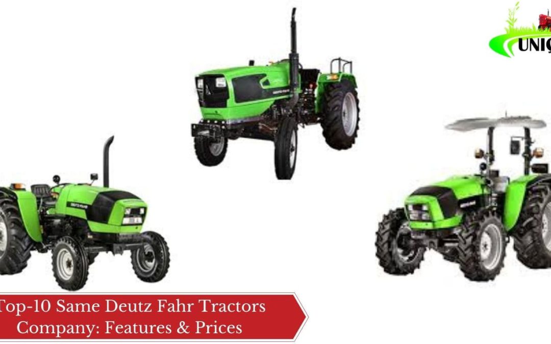 Top-10 Same Deutz Fahr Tractors Company: Features & Prices