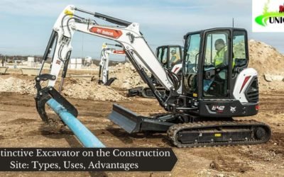 6 Distinctive Excavator on the Construction Site: Types, Uses, Advantages