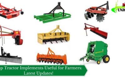 Top Tractor Implements Useful for Farmers: Latest Updates!