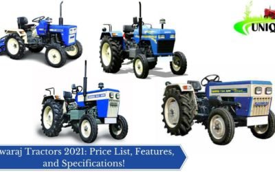 Swaraj Tractors 2021: Price List, Features, and Specifications!